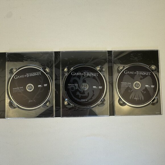 Game Of Thrones The Complete First Season DVD Box Set 5 Discs with Episode Guide - Picture 6 of 16